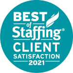 Best of Staffing Client Satisfaction 2021 - Anistar Staffing & Recruiting